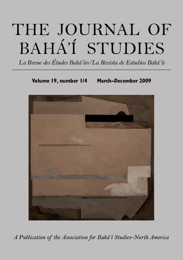Cover for the 			Vol. 19 No. 1-4 (2009)
	 issue.